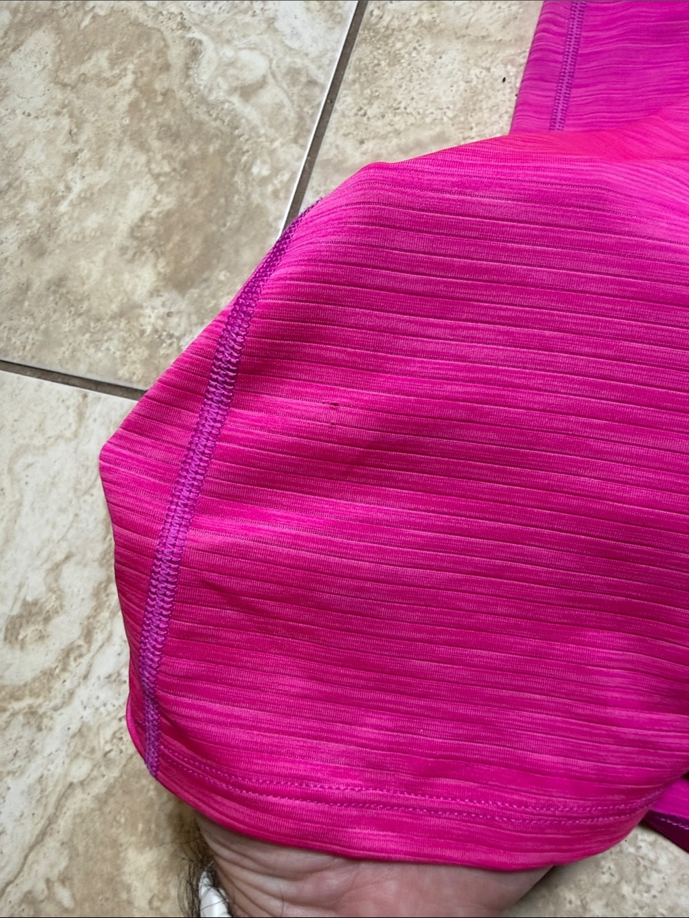 Athleta Pink Racerback Performance Tank - Picture 7 of 7